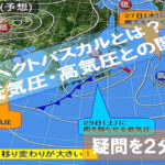 Hectopascal-typhoons-low pressure-high pressure